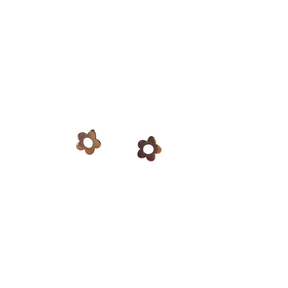 Flower stud earrings